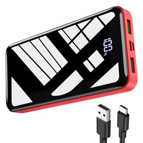 Bextoo Power Bank 27000mAh Power Bank USB C 22.5W External Mobile Phone Batteries LED Display Portable Charger Compatible with iPhone 15 14 13 12 Pro Samsung Huawei etc