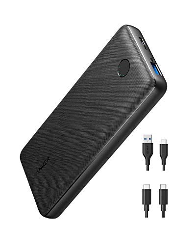 Anker PowerCore Essential 20000 PD Powerbank, externer USB-C Akku mit 20000mAh 20W Power Delivery, kompatibel mit iPhone 12/12 Pro / 12 Pro Max / 8 / X/XR, Samsung Galaxy, iPad Pro 2018, und mehr