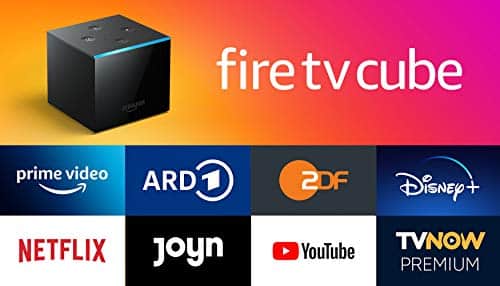 Fire TV Cube│Hands-free mit Alexa, 4K Ultra HD-Streaming-Mediaplayer