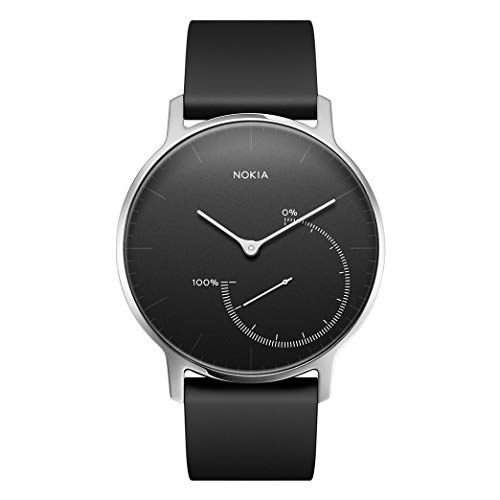 Withings Unisex Adult Steel-Fitnessuhr Armbanduhr, Weiß, 36 mm