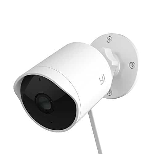 YI Überwachungskamera Aussen Wlan für Außenbereich 1080P WLAN IP Kamera IP65 Cloud-Speicherung HD Outdoor Infrarot Nachtsicht Datensicherheit mit Deutscher Server App Anleitung Support