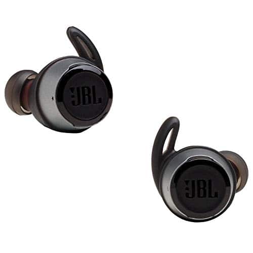 JBL Reflect Flow In-Ear Bluetooth-Kopfhörer in Schwarz – Kabellose Ohrhörer mit Talk Thru-Technologie & Mikrofon – Wasserdichte Sport-Kopfhörer Klasse IPX7 – Inkl. Ladecase