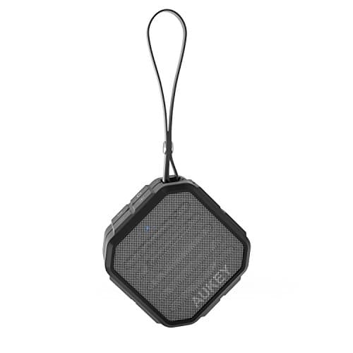 AUKEY Bluetooth Lautsprecher Mini Tragbarer Wireless Speaker Wasserdicht Bassbox IP65 mit Mikrofon und Aux-In für PC, Tablets, Smartphones, und Mp3 Player(SK-M13)