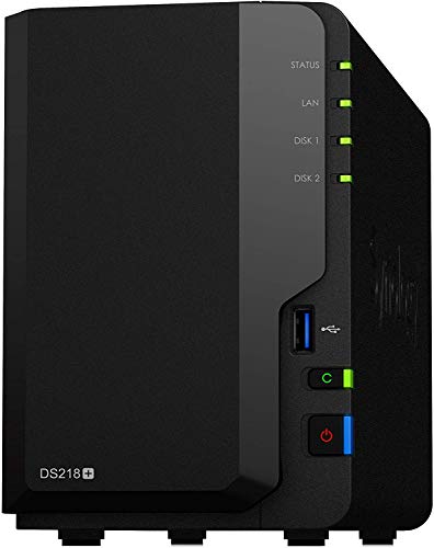 Synology DS218+ 2 Bay DiskStation NAS (Diskless)