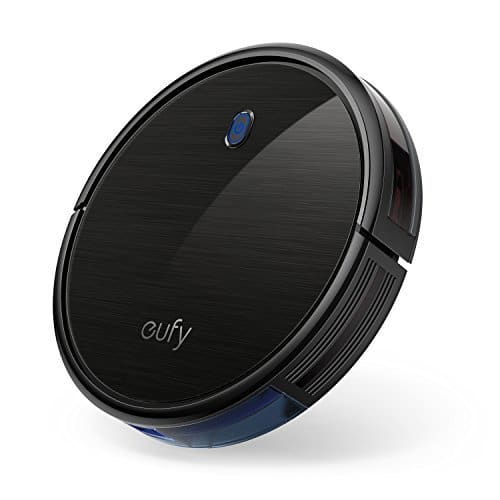 Saugroboter eufy by Anker RoboVac 11S (Slim) mit BoostIQ, Superschlank, Starke 1300Pa Saugkraft, Selbstaufladender Roboterstaubsauger, ideal für Haustierbesitzer, Reinigt harte Böden,Teppiche,Hartholz