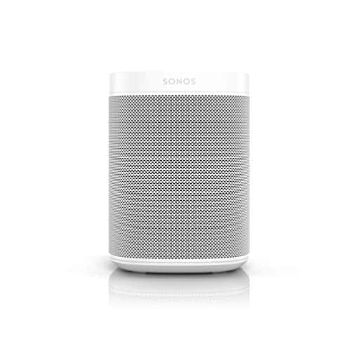 Sonos One SL All-In-One Smart Speaker (Kraftvoller WLAN Lautsprecher mit App-Steuerung und AirPlay 2 – Multiroom Speaker für unbegrenztes Musikstreaming) weiß, ohne Sprachsteuerung