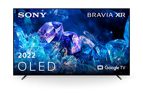 Sony XR-65A80K/P BRAVIA XR 65 Zoll Fernseher (OLED ,4K Ultra HD,High Dynamic Range (HDR),Smart TV (Google TV),2022 Modell),Titanschwarz inkl 24 + 6 Monate Herstellergarantie