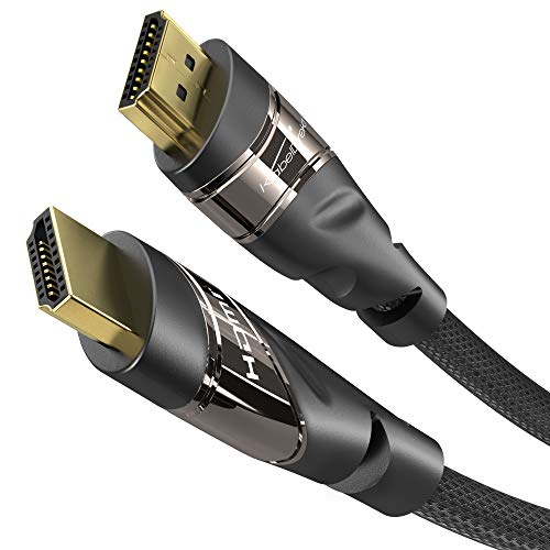KabelDirekt – 4K HDMI Kabel – 2m (High Speed HDMI mit Ethernet, 4K Ultra HD, 3D, Full HD, 1080p, HDR, ARC, PS4/PS5, Xbox, HDTV) – PRO Series