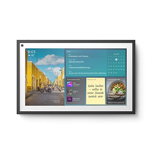 Wir stellen vor: Echo Show 15 | 15,6-Zoll-Smart Display in Full HD, für ein organisiertes Familienleben mit Alexa