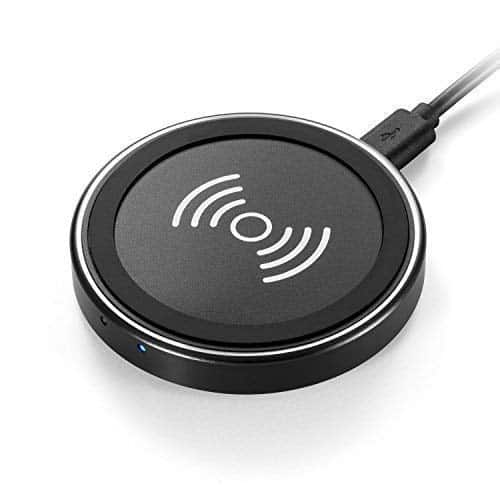 Anker PowerPort Wireless Charger wireless Ladegerät Induktive Ladestation für iPhone 8 / 8 Plus, iPhone X, Samsung Galaxy S9/ S8 / S8 Plus / S8+ /S7 / S7 Edge / S6 / S6 Edge, Nexus 7/6, HTC 8X, LG G3 usw.