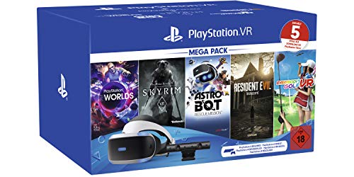 PlayStation 4 Virtual Reality Megapack - Edition 2 (inkl. Skyrim, Astro Bot Rescue Mission, VR Worlds, Resident Evil: Biohazard, Everybody´s Golf)