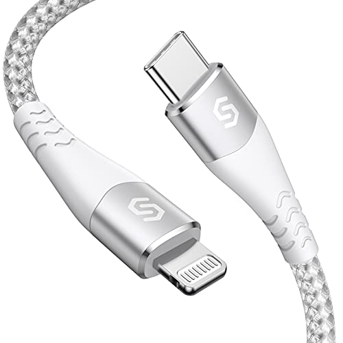 Syncwire USB C zu Lightning Kabel 1,8m [MFi Certified] iPhone 12 Schnellladekabel für iPhone 13/13 Pro/13 Pro Max/13 Mini/12/12 Pro/11/11 Pro/11 Pro Max/X/XS/XR/XS/8/8 Plus, unterstützt Power Delivery