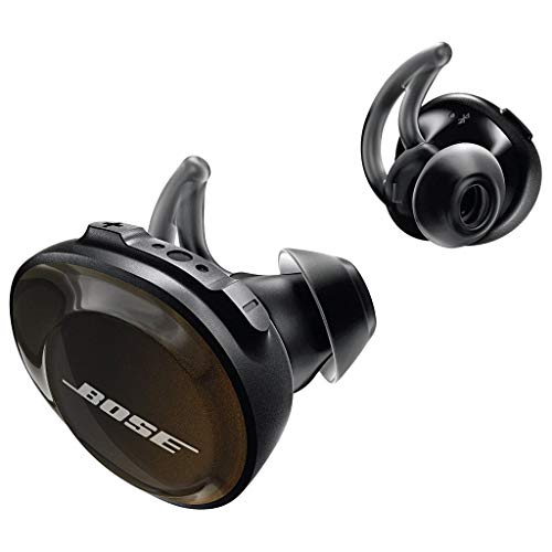 Bose SoundSport Free, vollkommen kabellose Sport - Kopfhörer, (schweißresistente Bluetooth-Kopfhörer für Sport), Schwarz