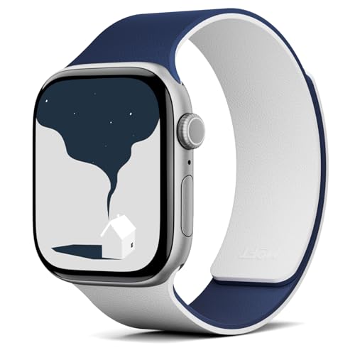 MOFT Ersatzarmband Kompatibel mit Apple Watch Armband 40/41/42/38mm Damen Herren, Doppelseitiges Magnetisches Silikon Armband für iWatch Ultra 3/2/1 & Series 11/10/9/8/7/SE/6/5/4/3/2/1