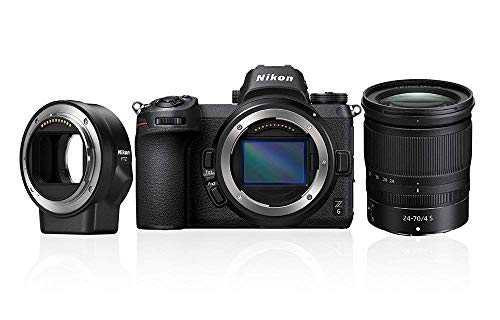 Nikon Z6 System Digitalkamera Kit 24-70 mm 1:4 S + FTZ Bajonettadapter