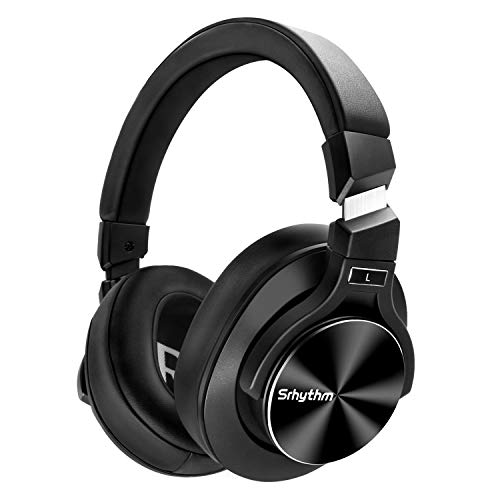 Drahtloser Kopfhörer mit Aktiver Geräuschunterdrückung - Bluetooth 5.0, SRHYTHM NC75 Pro Over-Ear Headphones mit CVC8.0-Mikrofon, Schnellladung, Hi-Fi, 40-Stunden Wiedergabezeit - Geringe Latenz
