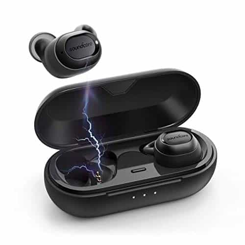 Soundcore Liberty Lite Bluetooth Kopfhörer True Wireless TWS in Ear Kopfhörer von Anker, Kabellose Kopfhörer mit 12 Stunden Akkulaufzeit, Verbesserter Sound, Mikrofon und Bluetooth 5.0