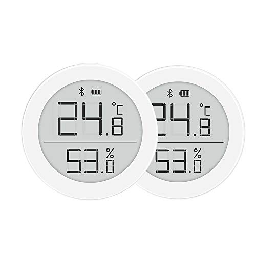 Cleargrass Hochpräziser Bluetooth-Temperatur- und Feuchtigkeitsdetektor H-Version, Babyraummonitor mit 1-Jahres-Knopfbatterie, Unterstützung der Homekit-Smart-Gerätesteuerung (2)