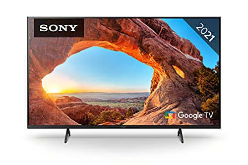 Sony KD-65X85J/P BRAVIA 164m (65 Zoll) Fernseher (Android TV, 4K Ultra HD (UHD), High Dynamic Range (HDR), Google TV, Smart TV, 2021 Modell) Schwarz
