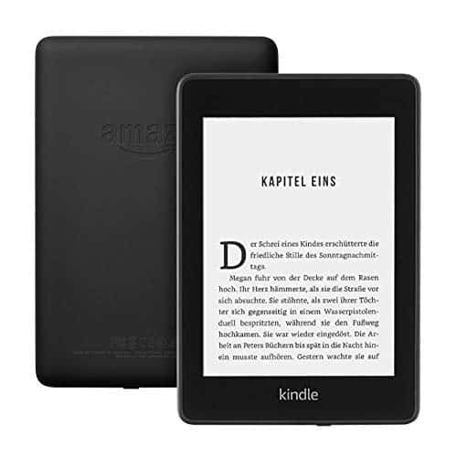 Kindle Paperwhite, wasserfest, 6 Zoll (15 cm) großes hochauflösendes Display, 8 GB – mit Spezialangeboten - Schwarz