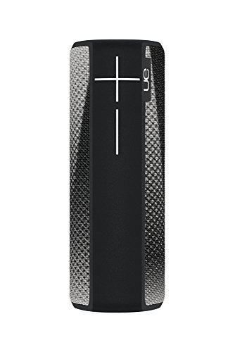 Ultimate Ears Boom 2 Tragbarer Bluetooth-Lautsprecher, 360° Sound, Wasserdicht und Stoßfest, App-Navigation, Kann mit weiteren Lautsprechern verbunden Werden, 15-Stunden Akkulaufzeit - Schwarz/Grau