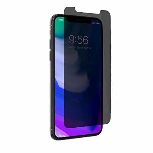 InvisibleShield Glass+ Privacy Displayschutzfolie aus gehärtetem Glas für iPhone X