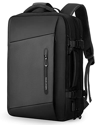 MARK RYDEN Laptop Rucksack, 25L- 40L 17,3 Zoll Business Rucksack Herren, Laptop Tasche mit USB-Ladeanschluss,Wasserdichter Rucksack Diebstahlsicher, Fluggeprüfter Rucksack, Handgepäck-Rucksack
