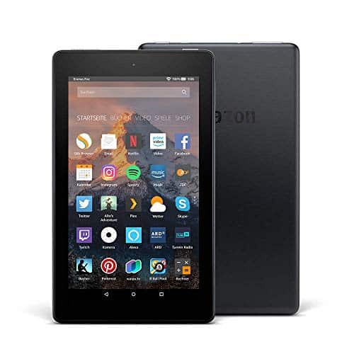 Fire 7-Tablet mit Alexa, 17,7 cm (7 Zoll) Display, 8 GB (Schwarz), mit Spezialangeboten