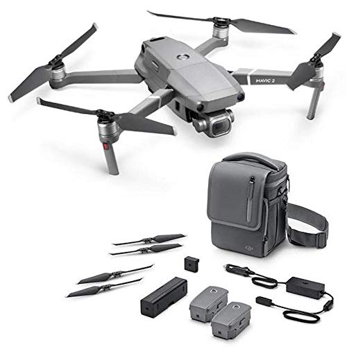 DJI Mavic 2 Pro Drohne + Fly More Kit - Zubehör-Kit + Drohne mit Hasselblad Kamera, Video 4K HDR 10 bits, 20 MP 1