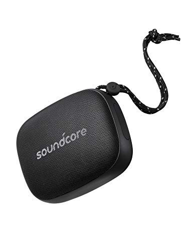 Soundcore Icon Mini Bluetooth Lautsprecher von Anker, Kleiner & Federleichter Bluetooth Lautsprecher mit IP67 Wasserschutzklasse, 8 Stunden Akkuleistung, Kompaktes Design für Reisen & Wandern(Schwarz)