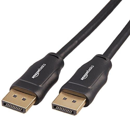 AmazonBasics - Verbindungskabel, DisplayPort auf DisplayPort, 1,8 m