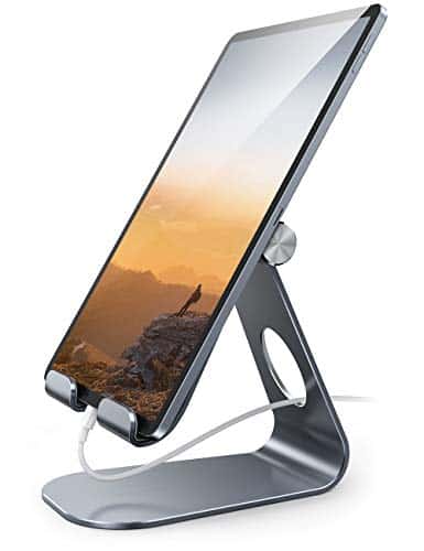 Lamicall Tablet Ständer Verstellbare, Tablet Staender - Universal Halter, Halterung, Dock für 2020 iPad Pro 9.7/10.5/12.9, iPad Air 2 3 4, iPad Mini 2 3 4, Samsung, Huawei andere Tab 5