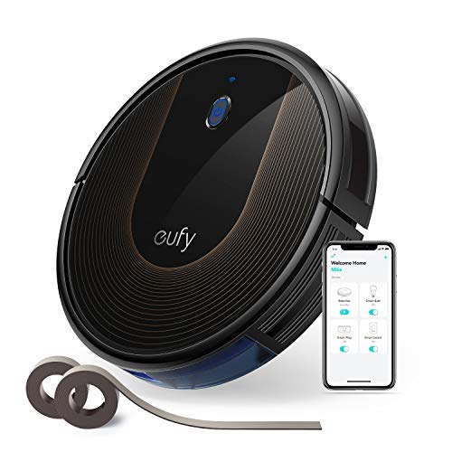 eufy by Anker Saugroboter RoboVac 30C, WLAN Staubsauger Roboter mit BoostIQ, Hohe Reinigungsleistung mit Starke 1500Pa Saugkraft, ideal für Haustierbesitzer, Reinigt Tierhaare, Hartböden, Teppiche