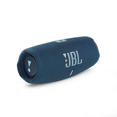 JBL Charge 5 Bluetooth-Lautsprecher in Petrol-Blau – Wasserfeste, portable Boombox mit integrierter Powerbank – Eine Akku-Ladung für bis zu 20 Stunden kabellosen Musikgenuss