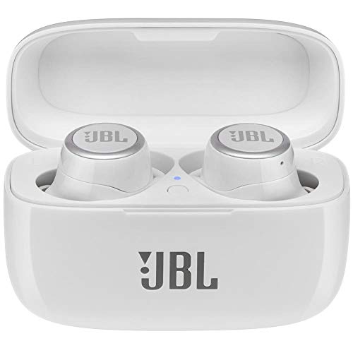 JBL LIVE 300 TWS In-Ear Bluetooth Kopfhörer - Weiß – True Wireless Ohrhörer mit Freisprecheinrichtung – Bis zu 6 Stunden Akkulaufzeit mit einer Ladung – Inkl. Ladecase