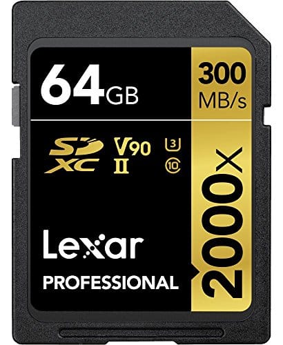 Lexar Professional 2000x 64GB SDXC UHS-II Speicherkarte