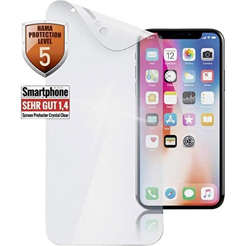 Hama Crystal Clear Displayschutzfolie Passend für: Apple iPhone X 1St.