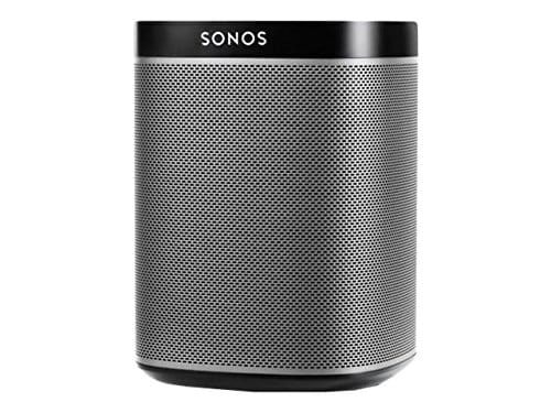 Sonos Play:1 Smart Speaker (Kompakter und kraftvoller WLAN Lautsprecher für unbegrenztes Musikstreaming – Feuchtigkeitsbeständiger Multiroom Lautsprecher) schwarz