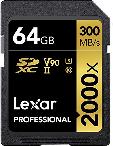 Lexar Professional 2000x 64GB SDXC UHS-II Speicherkarte