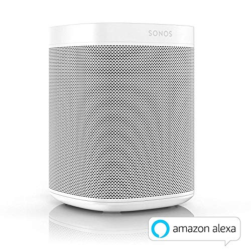 Sonos One Smart Speaker, weiß - Intelligenter WLAN Lautsprecher mit Alexa Sprachsteuerung, Google Assistant & AirPlay - Multiroom Speaker für unbegrenztes Musikstreaming