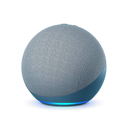 Echo (4. Gen.) | Smarter WLAN- und Bluetooth-Lautsprecher mit Dolby-Audio, Smart-Home-Hub und Alexa | Blaugrau
