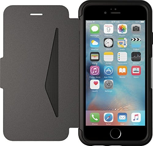 Otterbox Apple iPhone 6 / 6s Strada Folio-Hülle aus Lede, shadow