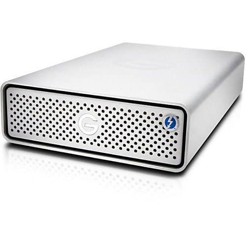 G-Technology G-DRIVE THUNDERBOLT 3 USB Type-C 3.0 (3.1 Gen 1) 10000 GB Silver External Hard Drive – External Hard Drives (10000 GB, 7200 rpm, HDD, 3.0 (3.1 Gen 1), USB Type-C, 245 Mbit/s)