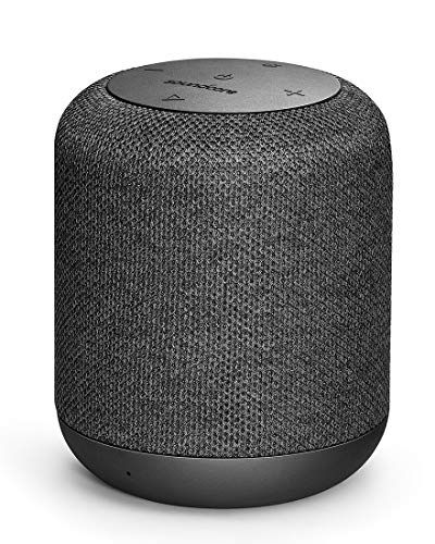 Soundcore Bluetooth Lautsprecher Motion Q Tragbarer 16W Lautsprecher von Anker mit fantastischem 360° Sound, BassUp Technologie und IPX7 wasserdichte, für Drinnen und Draußen