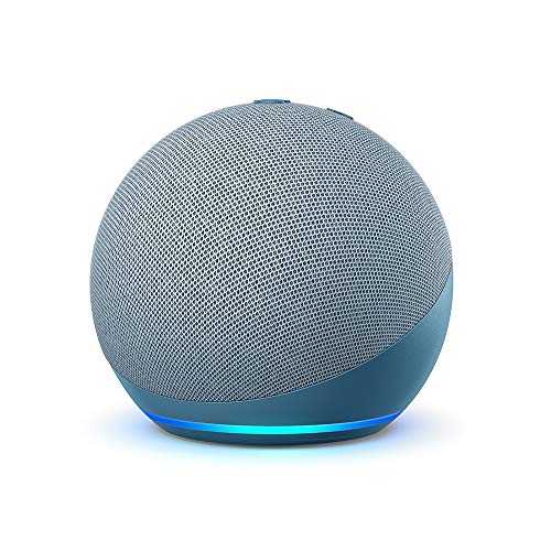 Der neue Echo Dot (4. Generation) | Smarter Lautsprecher mit Alexa | Blaugrau