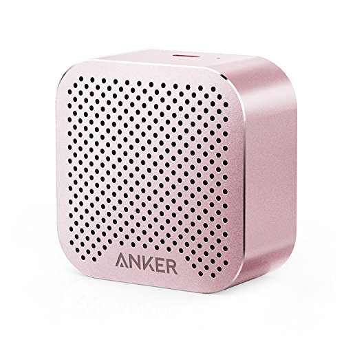 Anker SoundCore Nano Super Kleiner Bluetooth Lautsprecher Wireless Speaker mit Großen Sound und Mikrofon für iPhone, iPad, Samsung, Nexus, HTC, Laptops und weitere(Rosa)