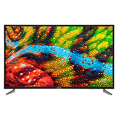 MEDION P16565 163,8 cm (65 Zoll) UHD Fernseher (4K Ultra HD, Triple Tuner, DVB-T2 HD, PVR, USB, HDMI, CI+, Mediaplayer)