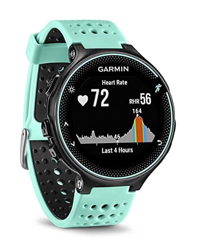Garmin Forerunner 235 Whr Laufuhr, 24/7 Herzfrequenzmessung am Handgelenk, Smart Notifications, Aktivity Tracker, 1,2 Zoll (3 cm) Farbdisplay, 010-03717-49
