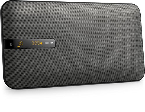 Philips Mini Stereoanlage BTM2660/12 Bluetooth Stereoanlage (Bluetooth, Multipair, USB Direct, MP3-CD, Wandmontage) schwarz