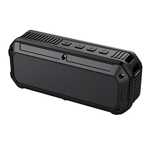 AUKEY Bluetooth Lautsprecher Tragbar IP64 Waterproof, 16 Stunden Spielzeit, Dual Treiber und eingebautem Mikrofon, Wireless Speaker Bluetooth 4.0